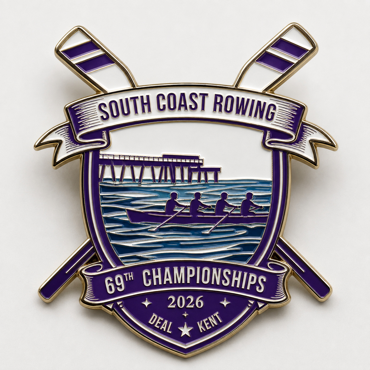 South Coast Championships 2026 Official Enamel Pin Badge