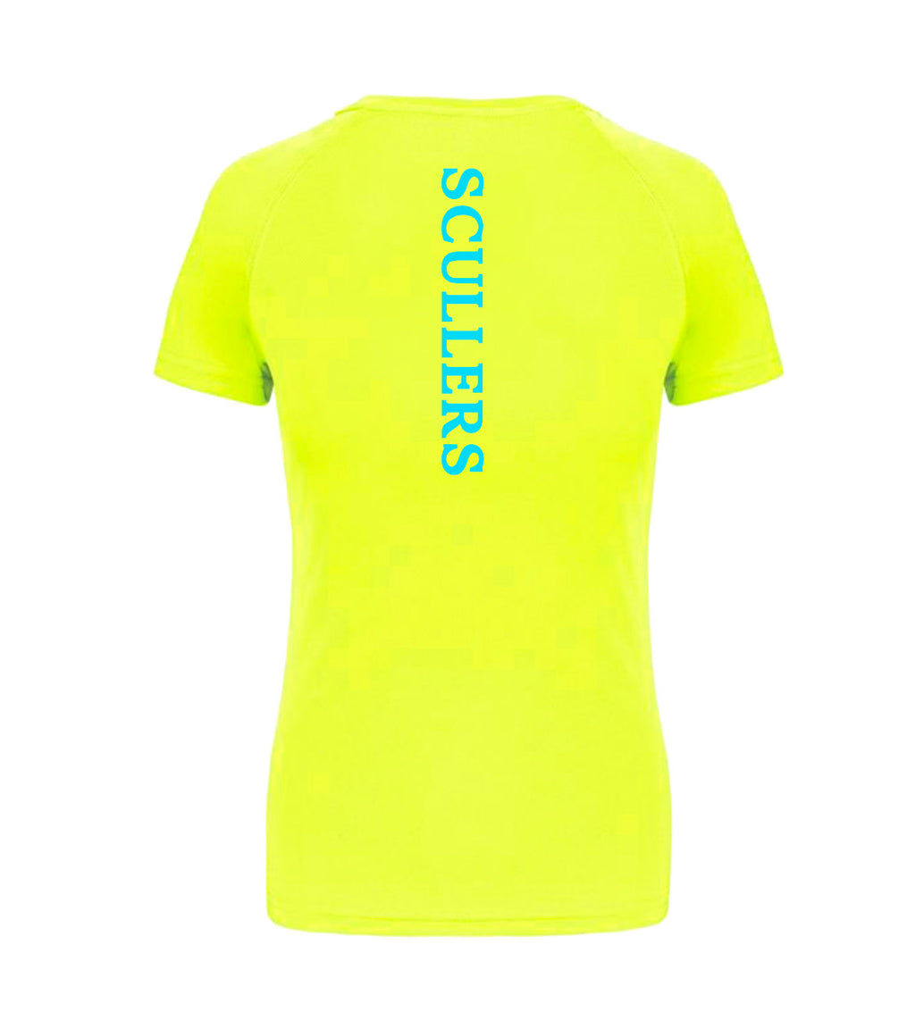 FSA Women’s Neon Yellow Racing T-Shirt