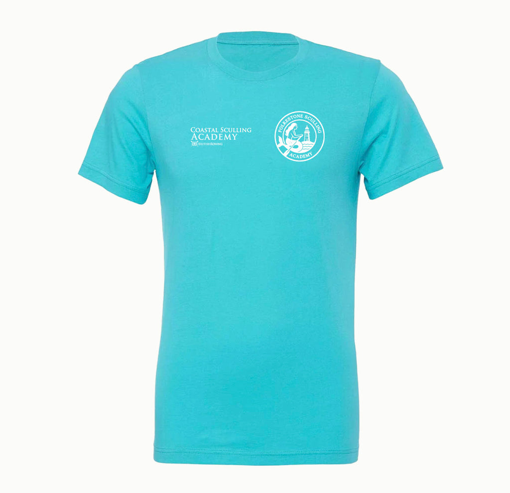 Folkestone Sculling Academy Teal Unisex T-shirt