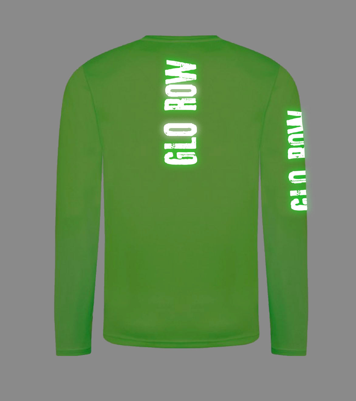 Glo Row Unisex Neon Green Long Sleeve