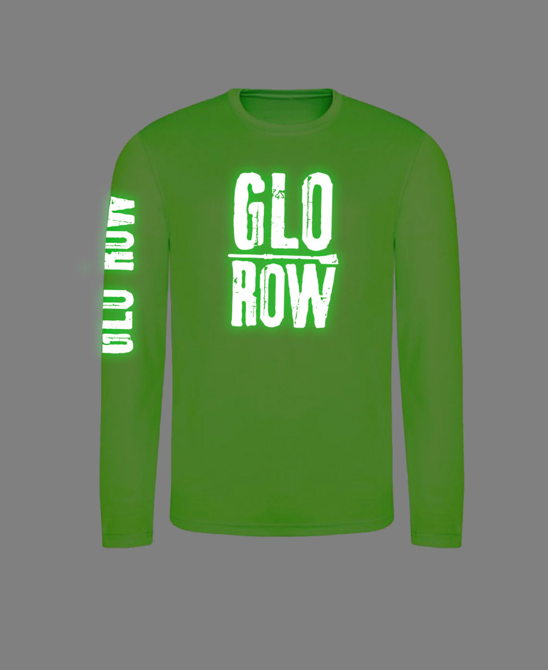 Glo Row Unisex Neon Green Long Sleeve