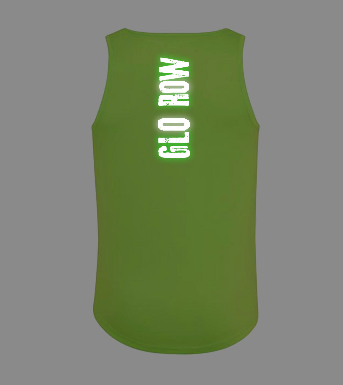 Glo Row Men’s Neon Green Tank