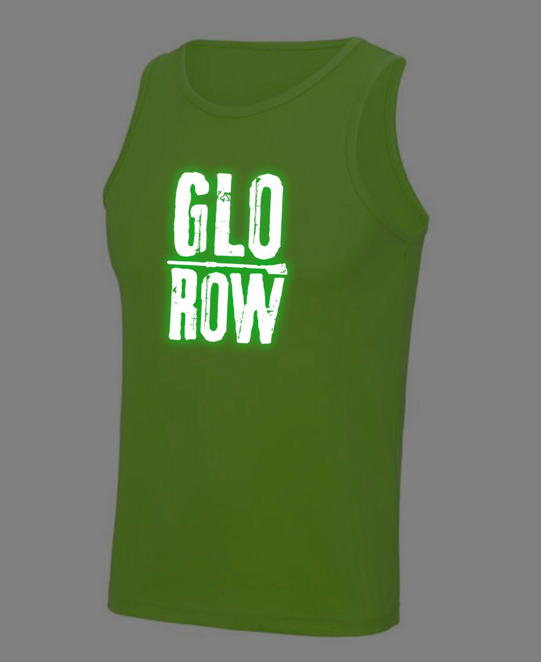 Glo Row Men’s Neon Green Tank