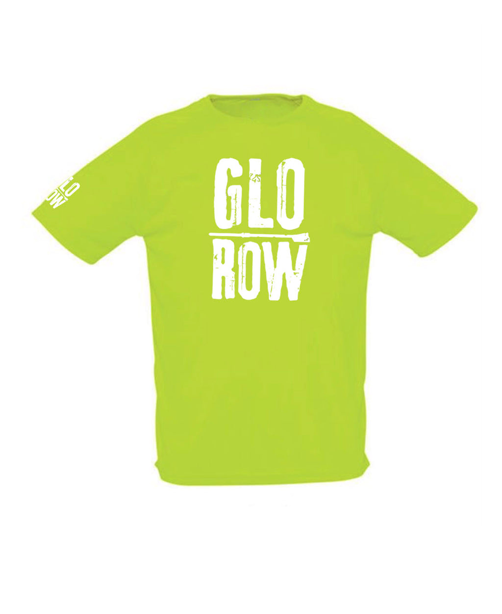 Glo Row Men’s Neon Green Sports T-Shirt