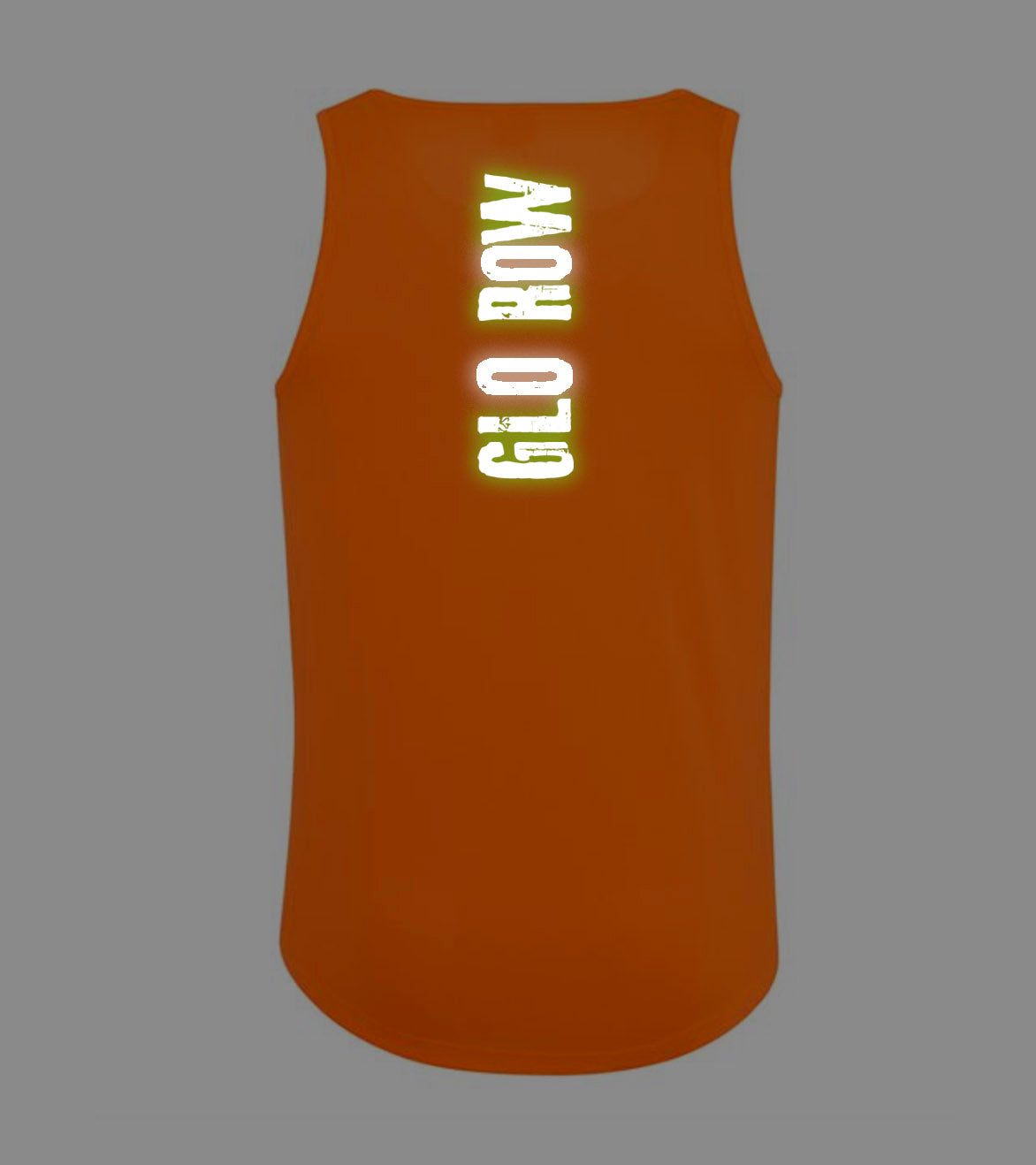 Glo Row Men’s Neon Orange Tank