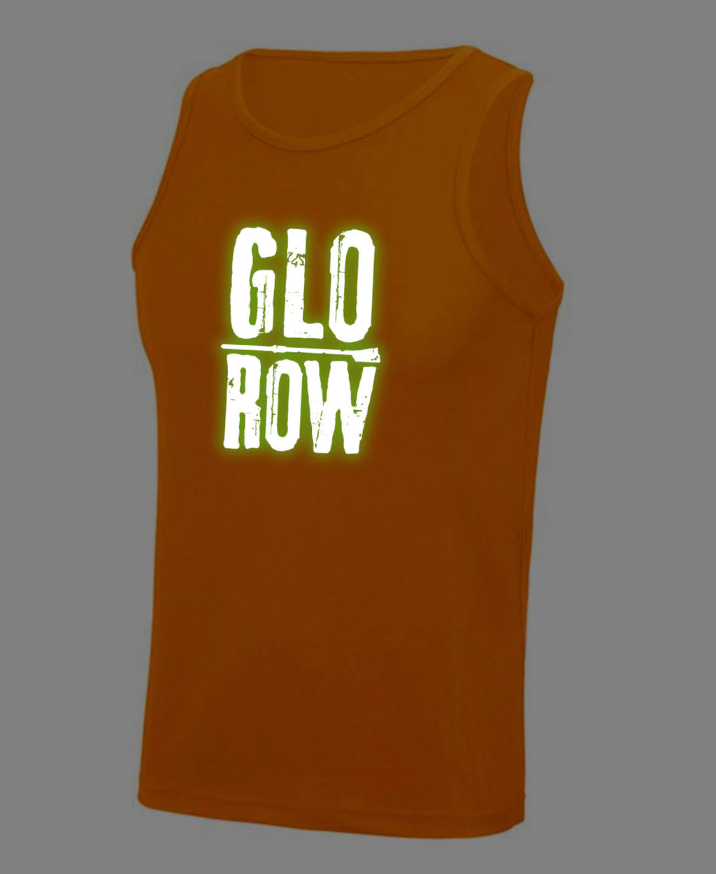 Glo Row Men’s Neon Orange Tank