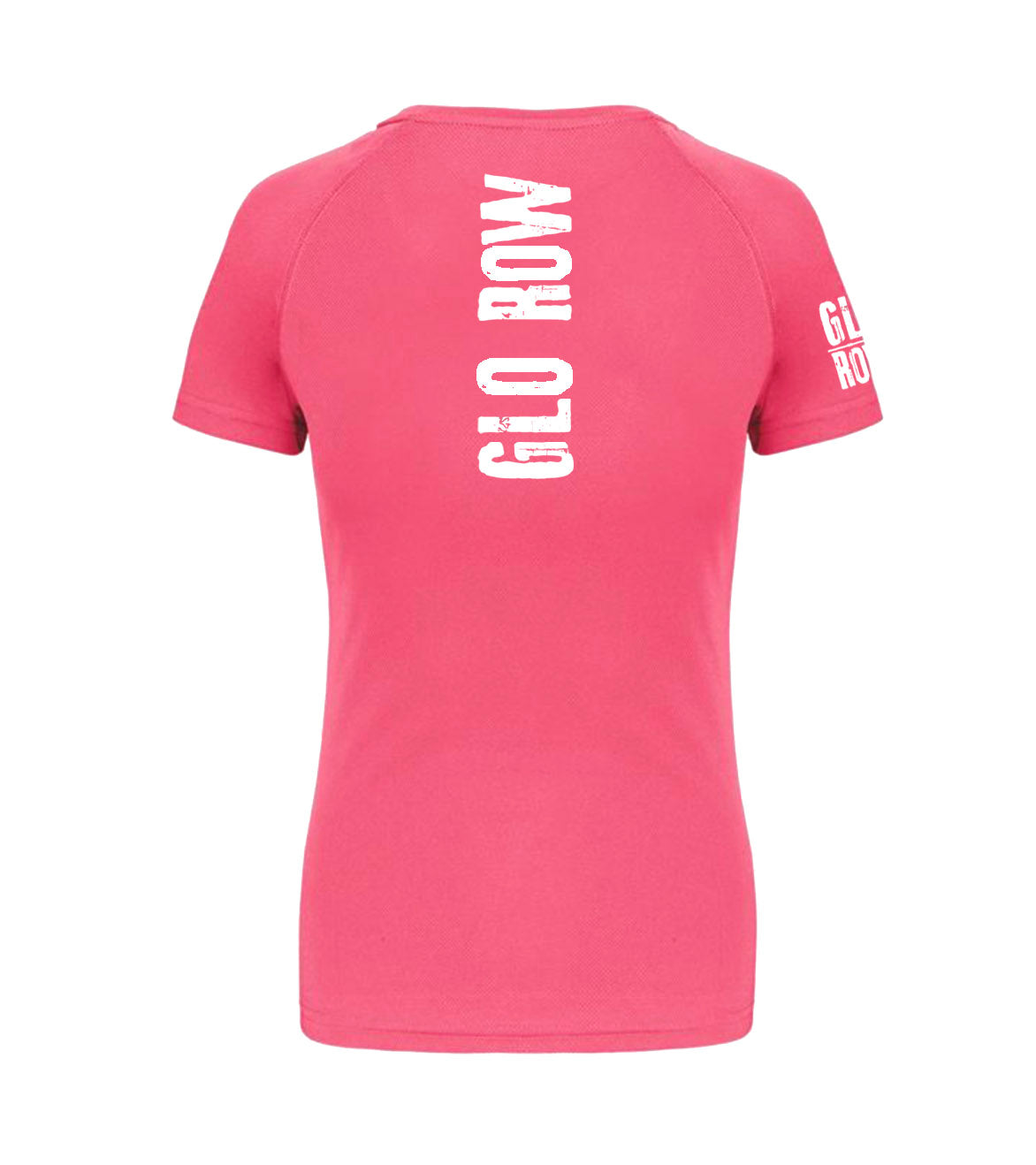 Glo Row Women’s Neon Pink Sports T-Shirt
