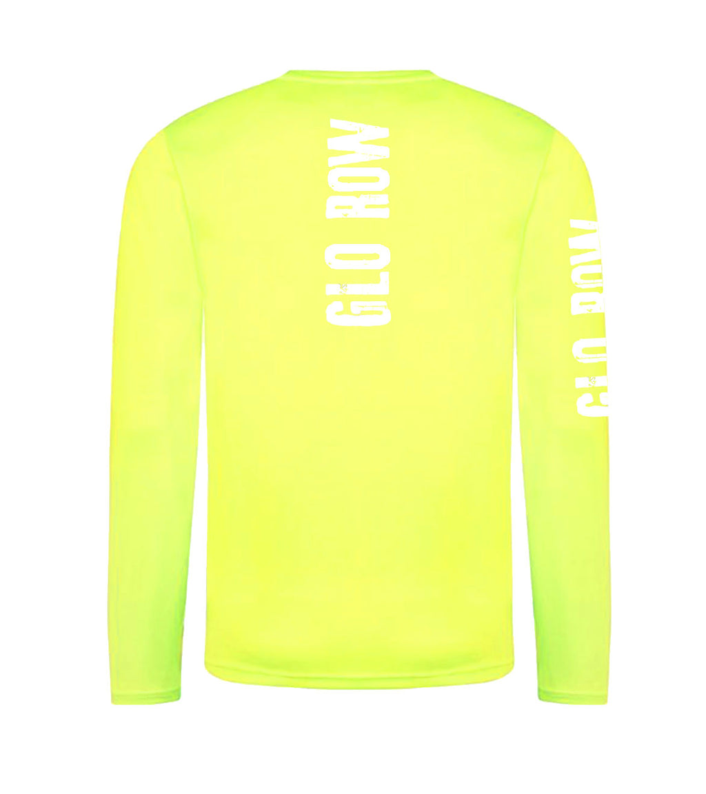 Glo Row Unisex Neon Yellow Long Sleeve
