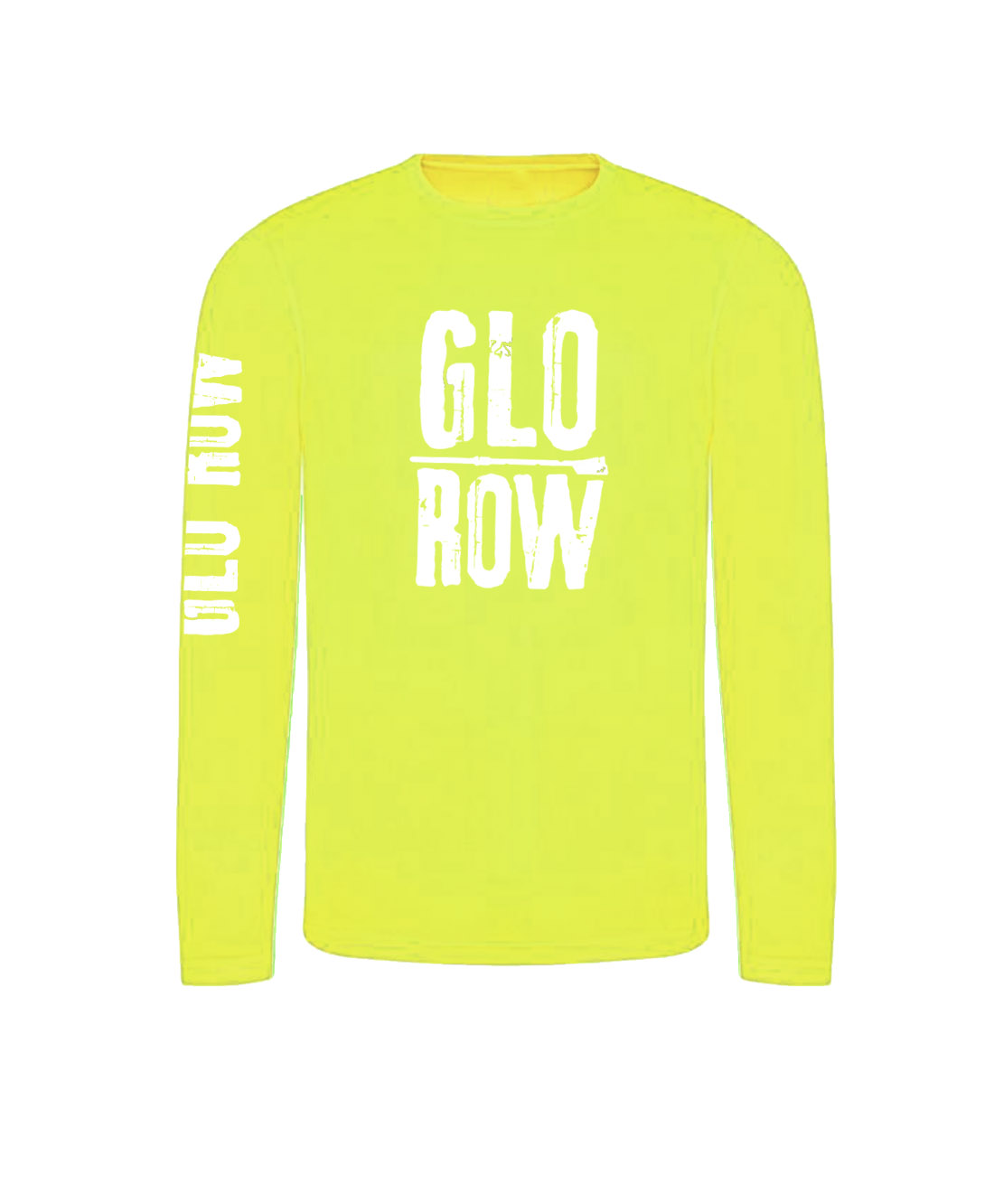 Glo Row Unisex Neon Yellow Long Sleeve