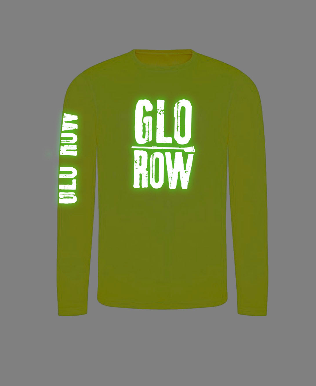 Glo Row Unisex Neon Yellow Long Sleeve