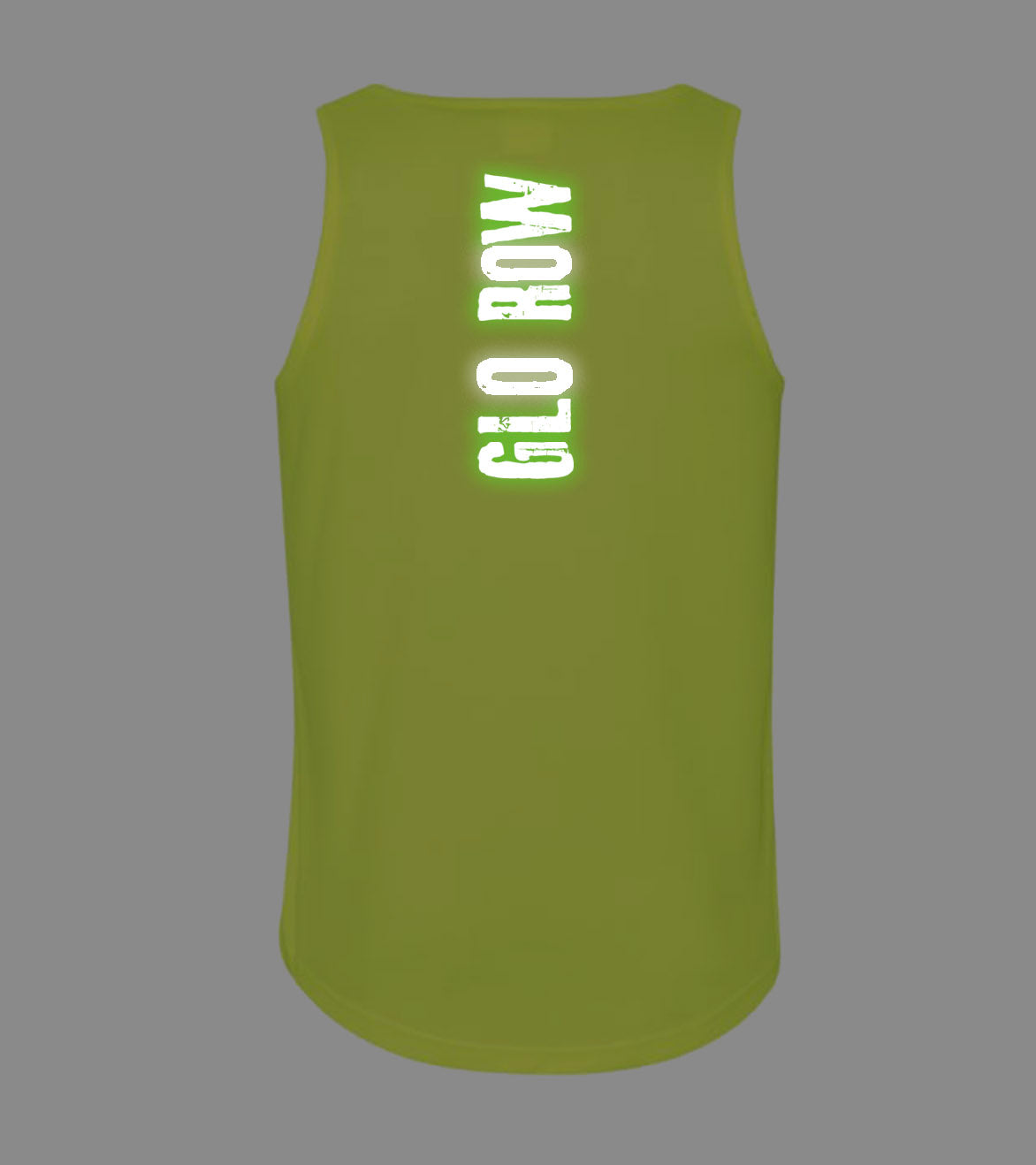 Glo Row Men’s Neon Yellow Tank