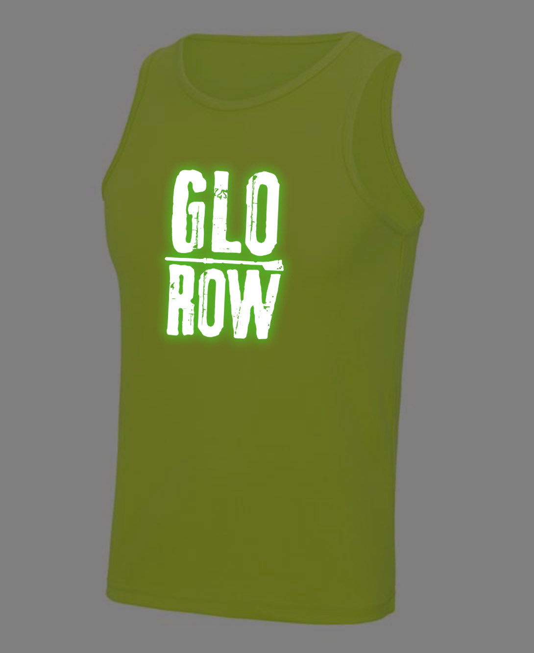 Glo Row Men’s Neon Yellow Tank
