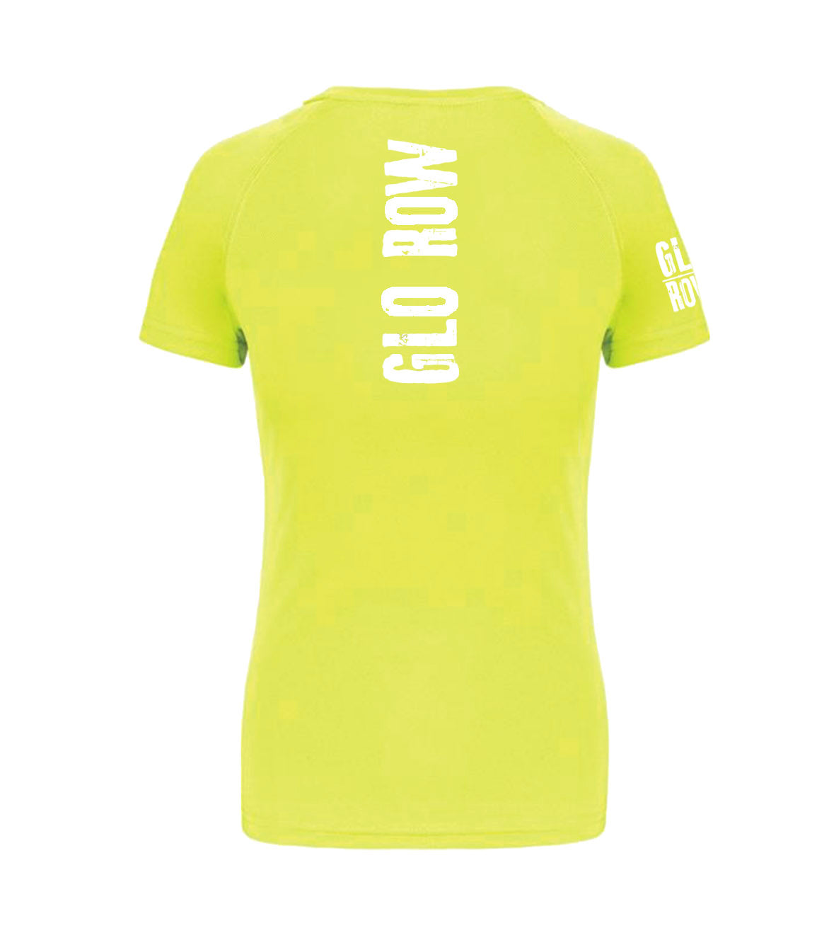 Glo Row Women’s Neon Yellow Sports T-Shirt