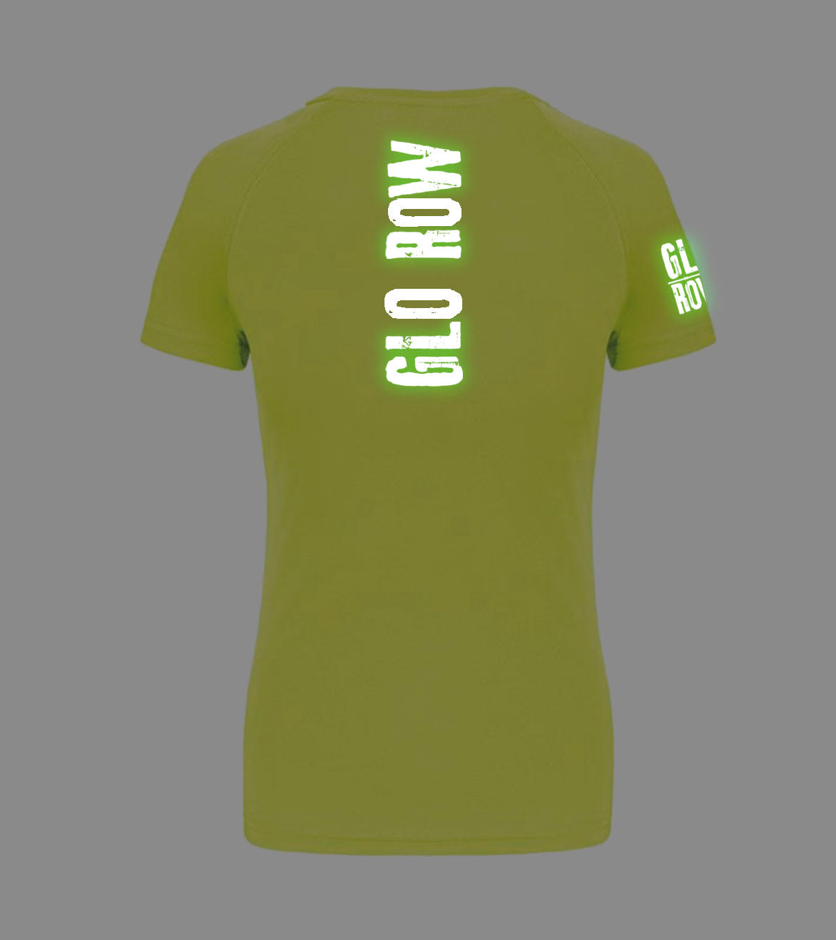Glo Row Women’s Neon Yellow Sports T-Shirt