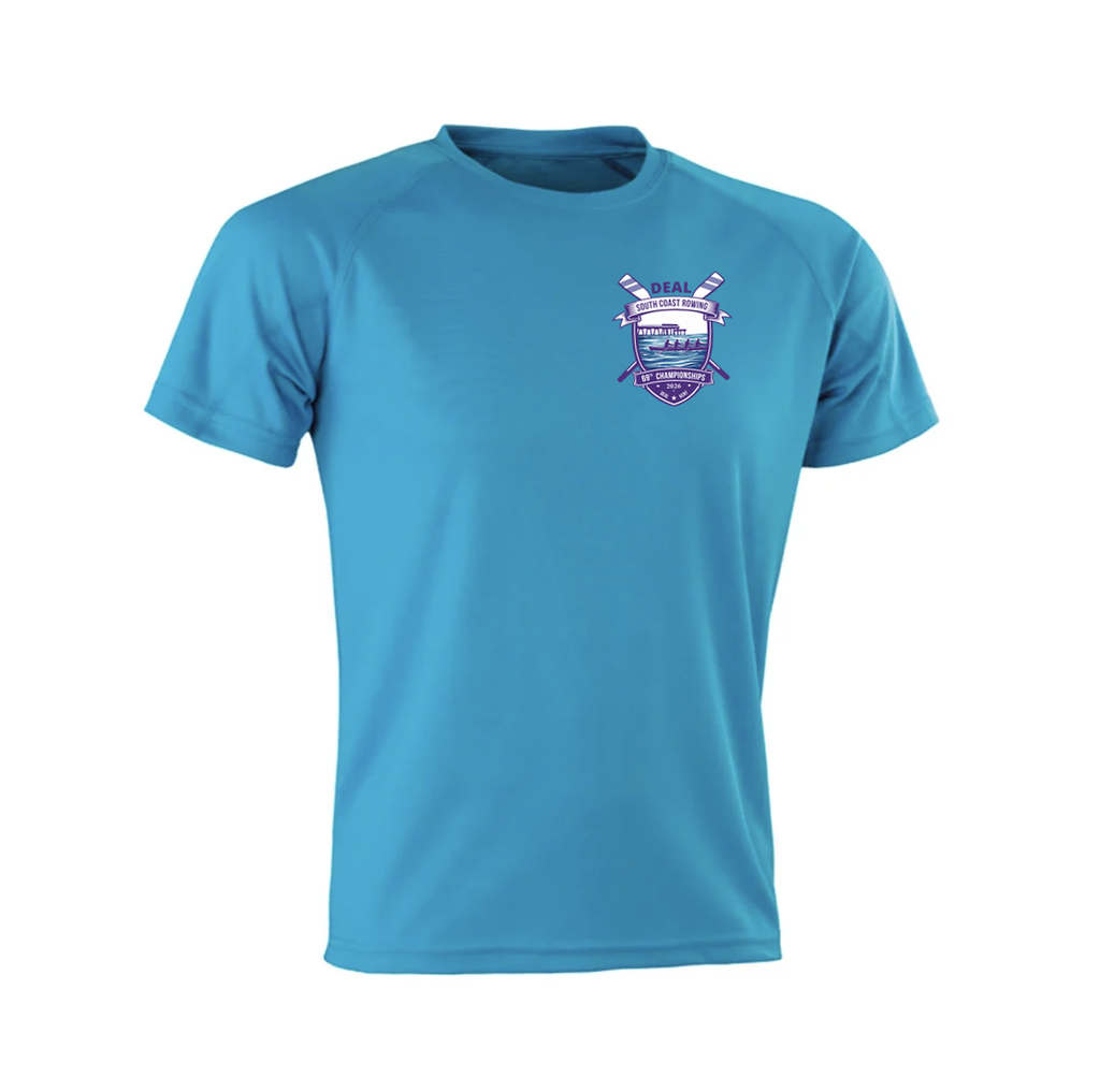 SCC Champs Sports Tee - Aqua