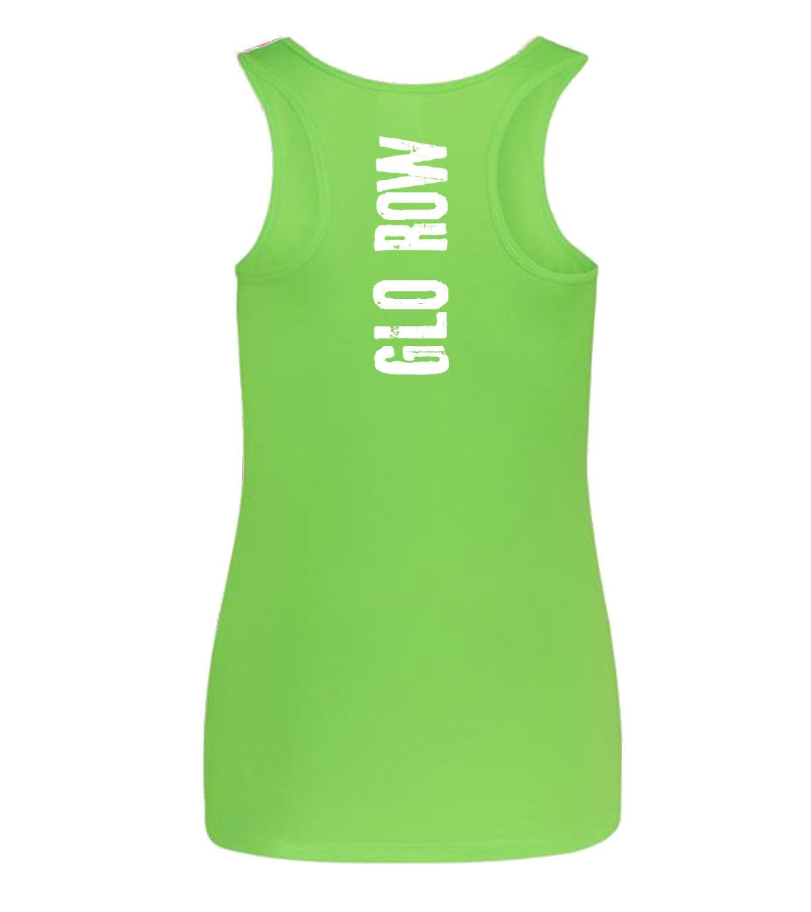 Glo Row Women's Green Racerback Vest