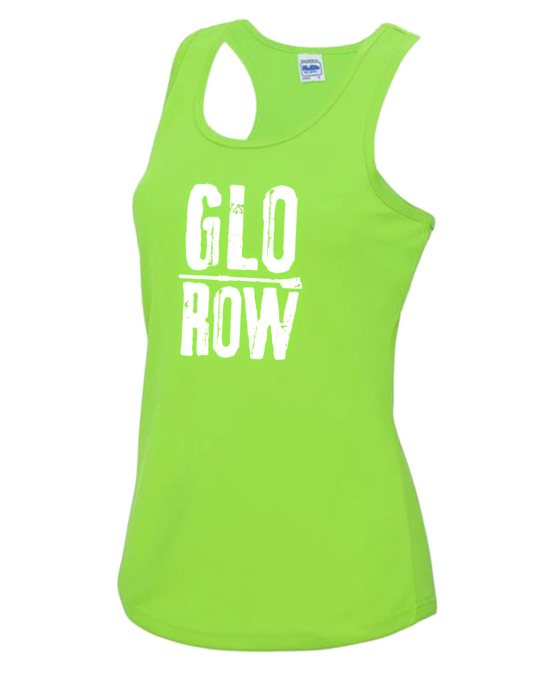 Glo Row Women's Green Racerback Vest