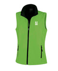 Women's Soft Shell Bodywarmer - Vivid Green