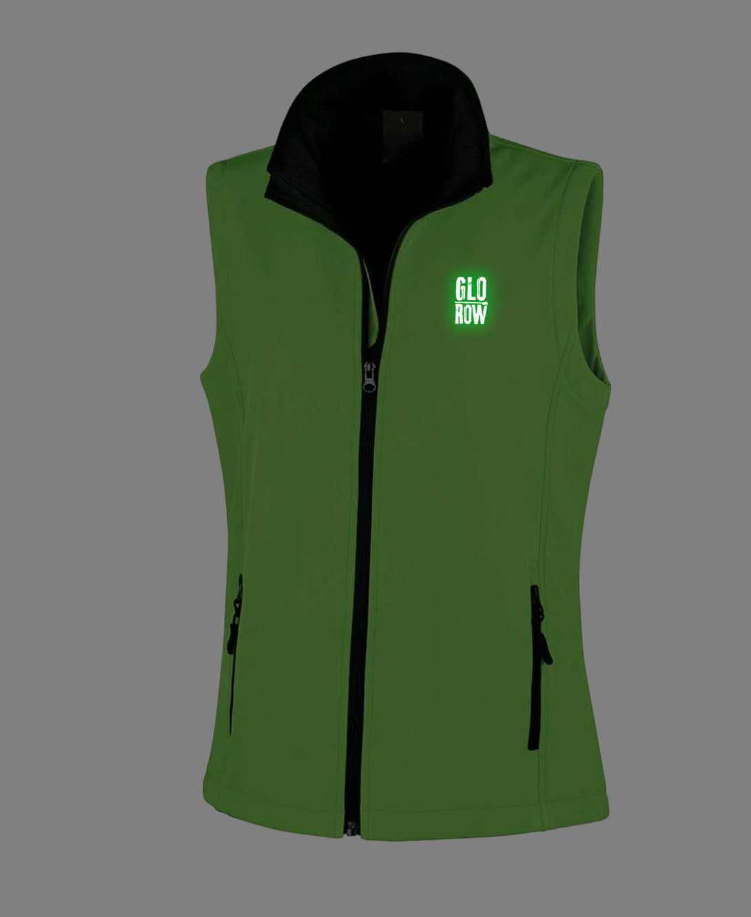 Women's Soft Shell Bodywarmer - Vivid Green