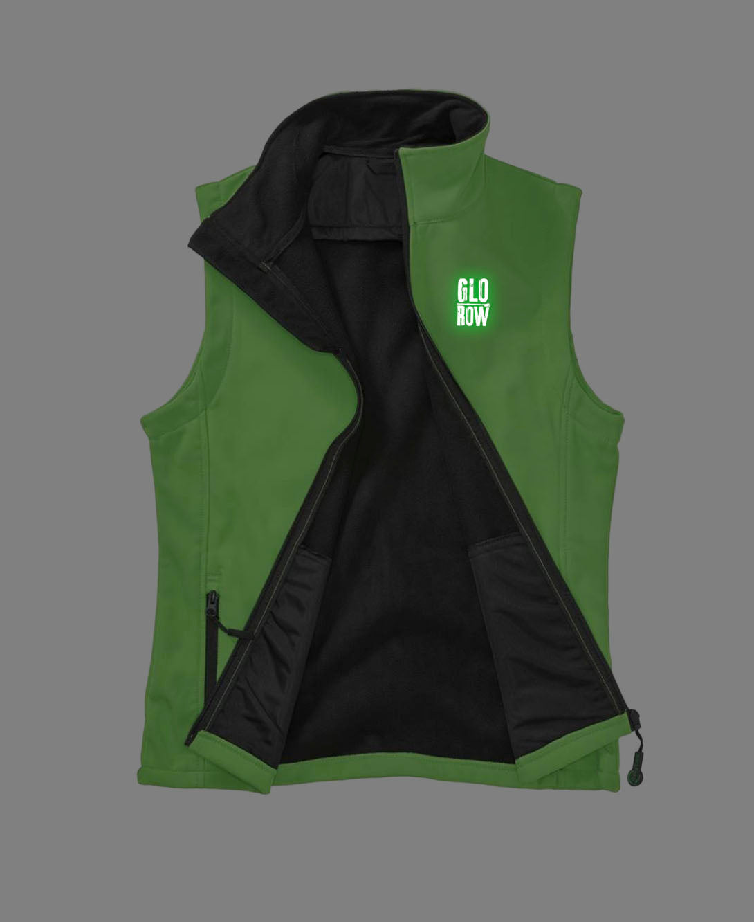 Women's Soft Shell Bodywarmer - Vivid Green