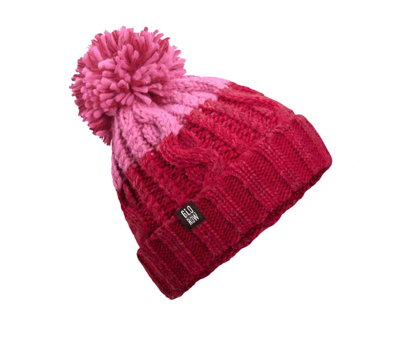 Après Beanie – Orange and Grey – Glo Row