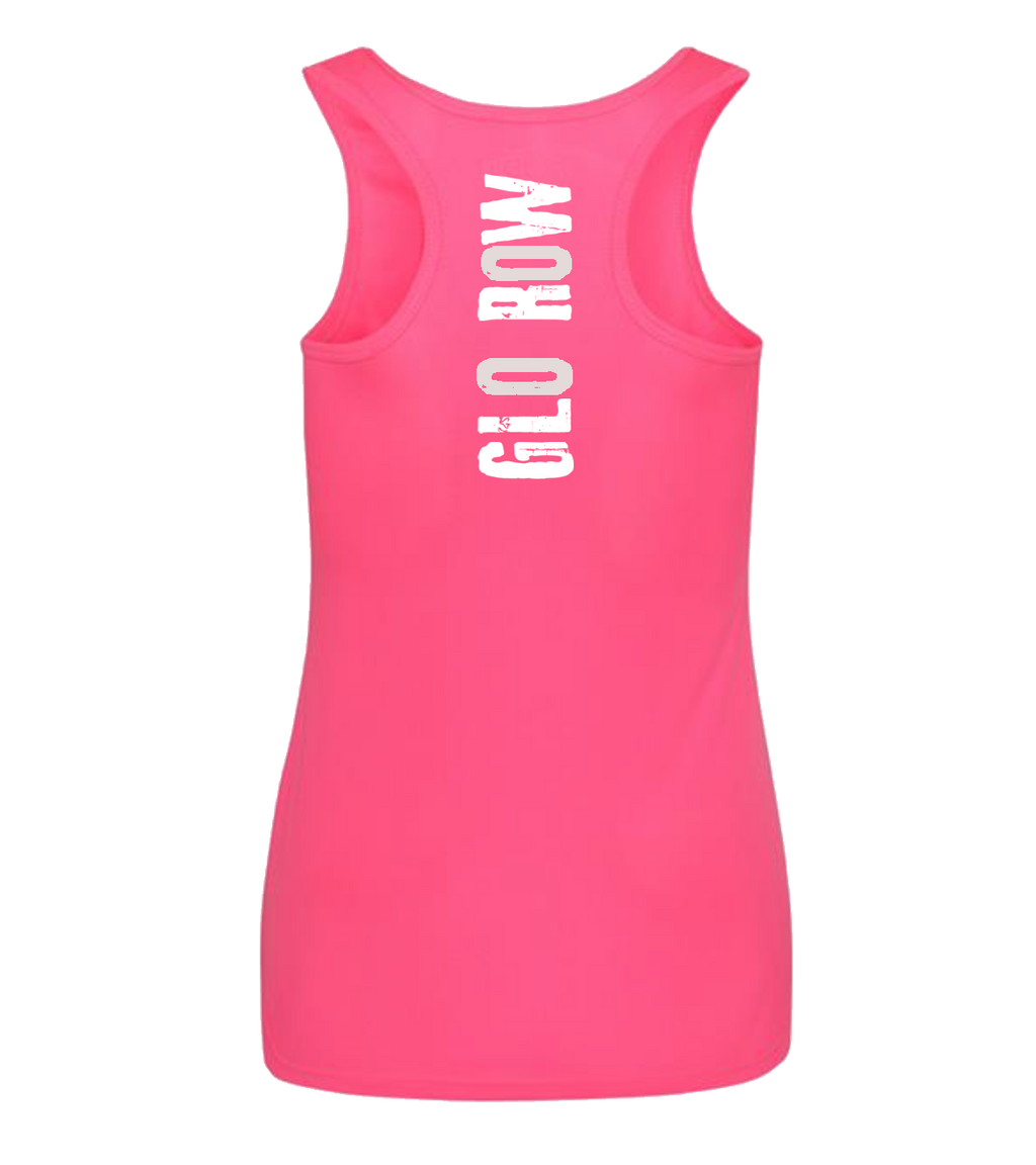 Glo Row Women's Pink Racerback Vest