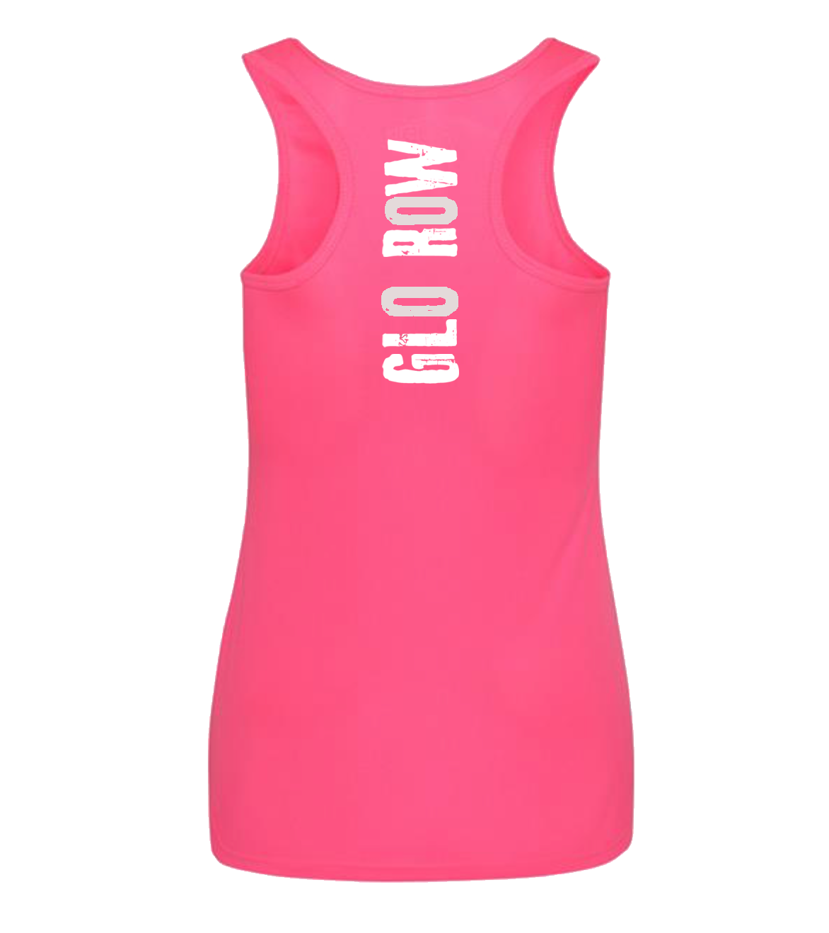 Glo Row Women's Pink Racerback Vest