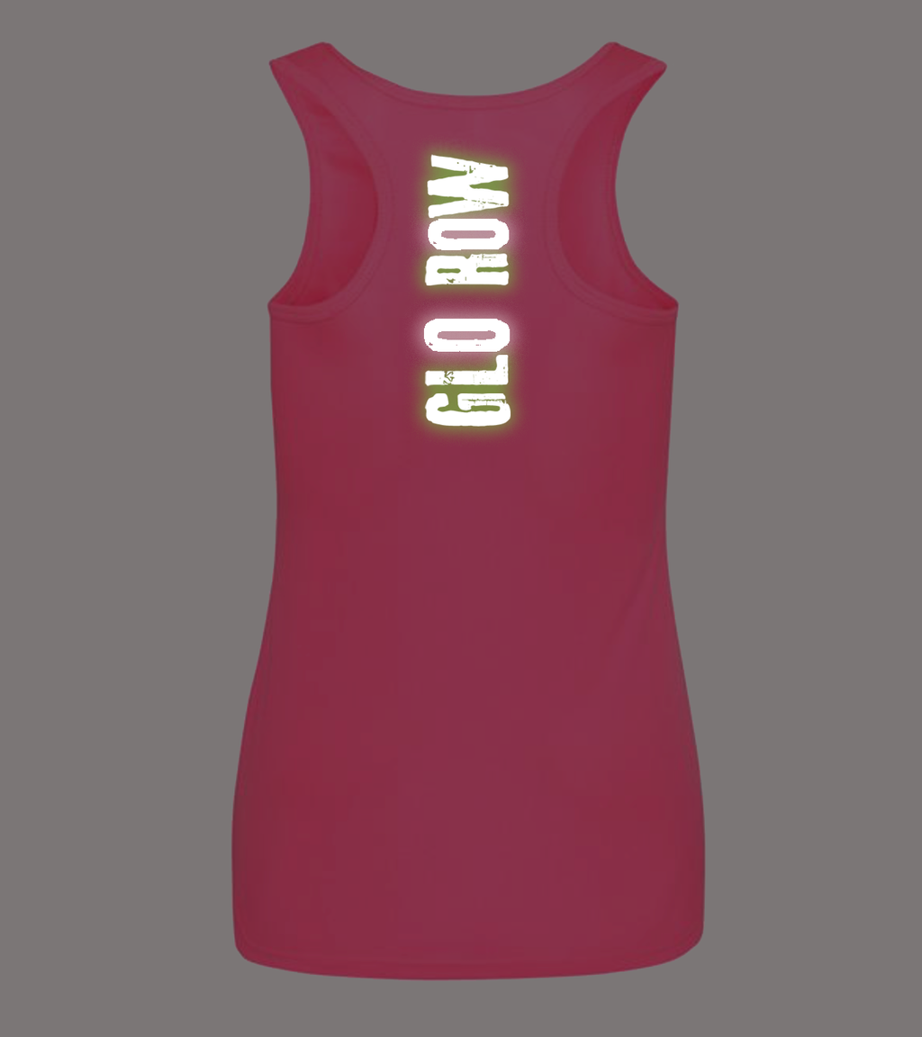 Glo Row Women's Pink Racerback Vest