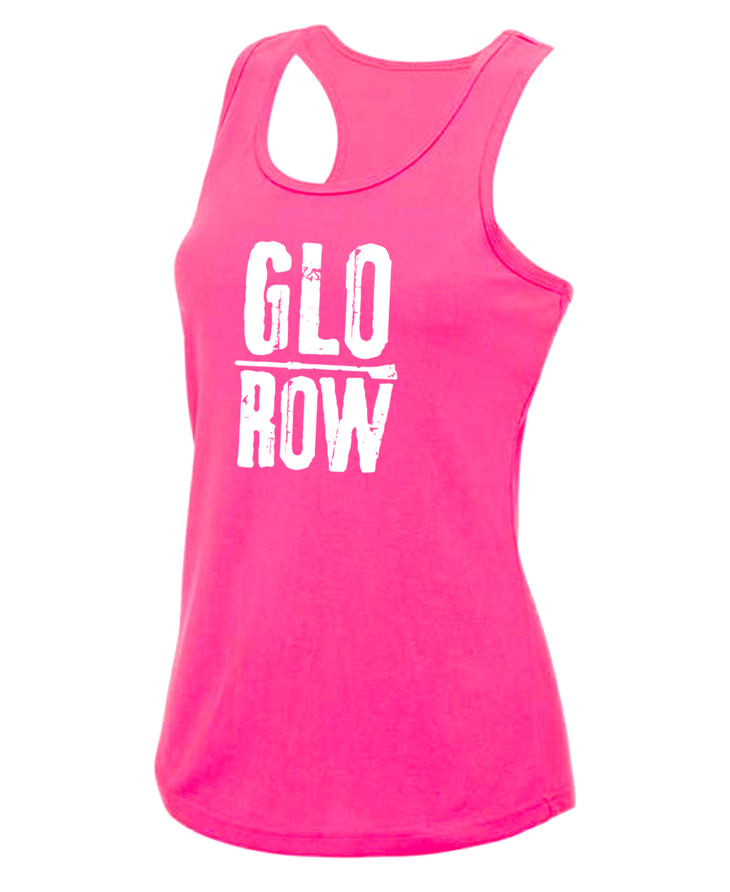 Glo Row Women's Pink Racerback Vest