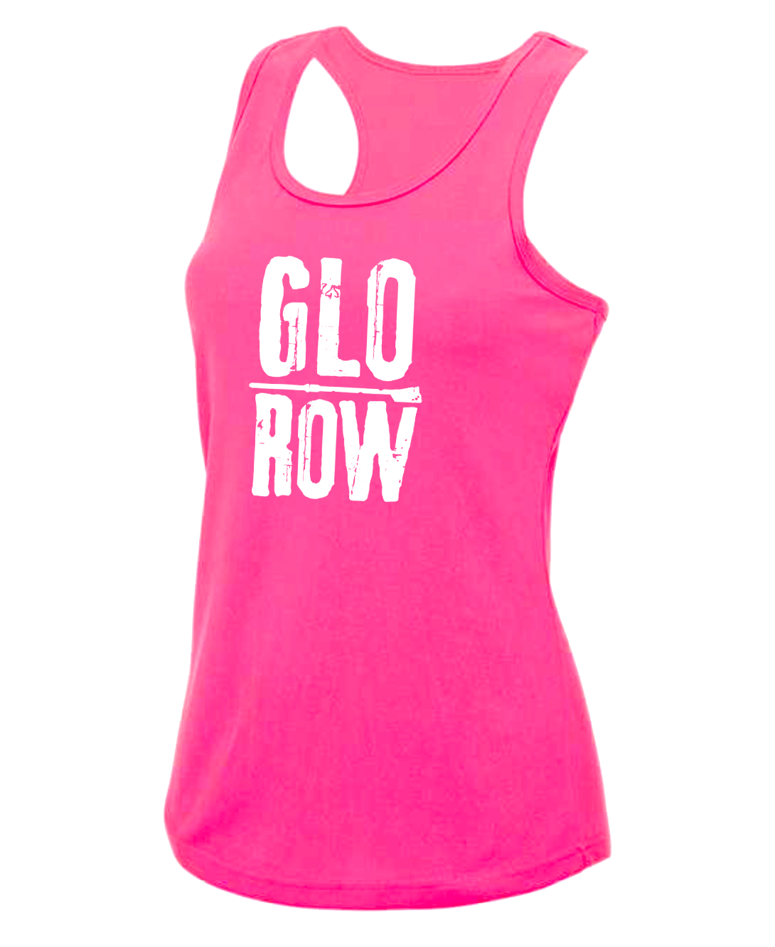 Glo Row Women's Pink Racerback Vest