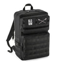 Glo Row Black Tactical Rucksack