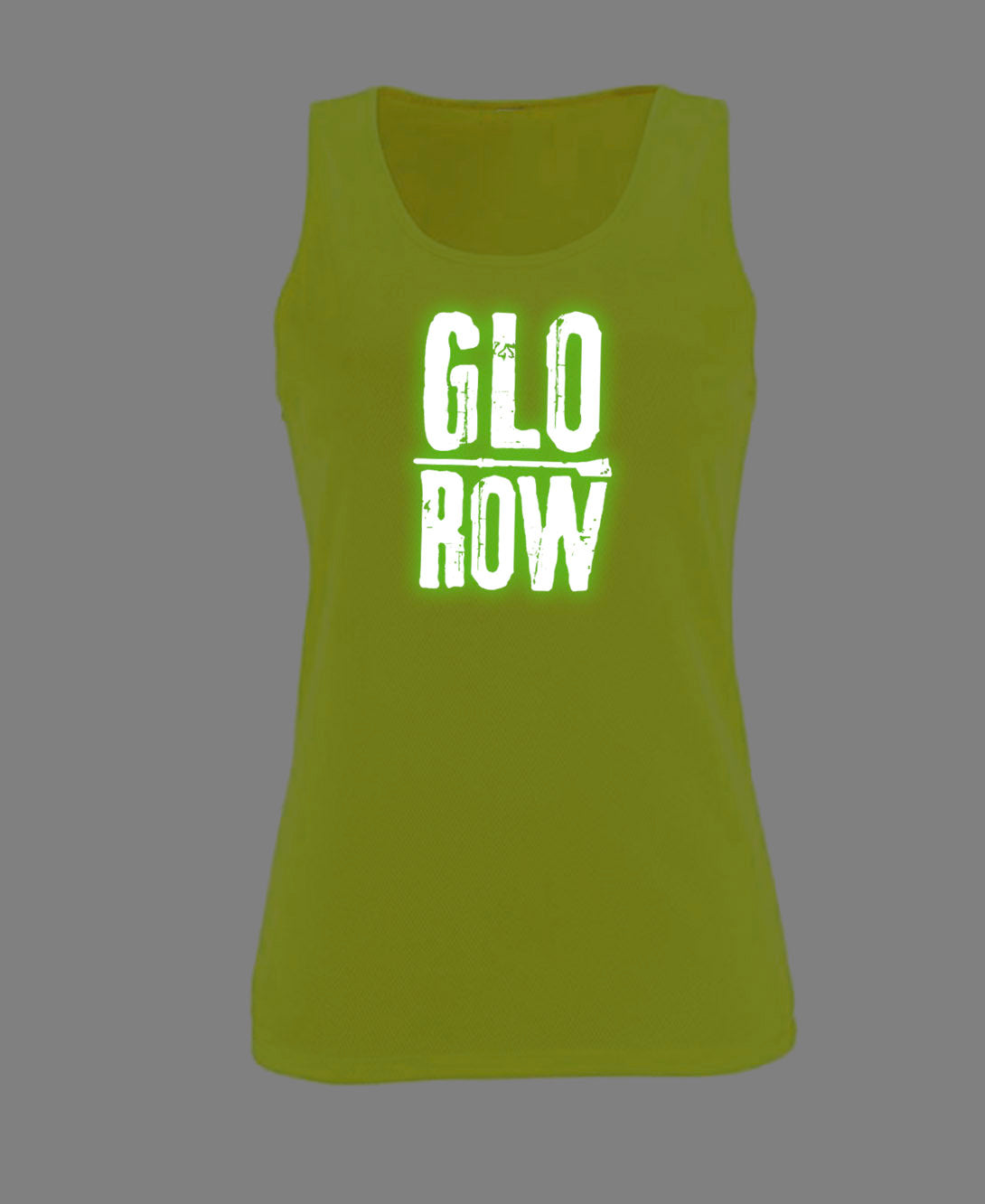 Glo Row Women’s Neon Yellow Tank