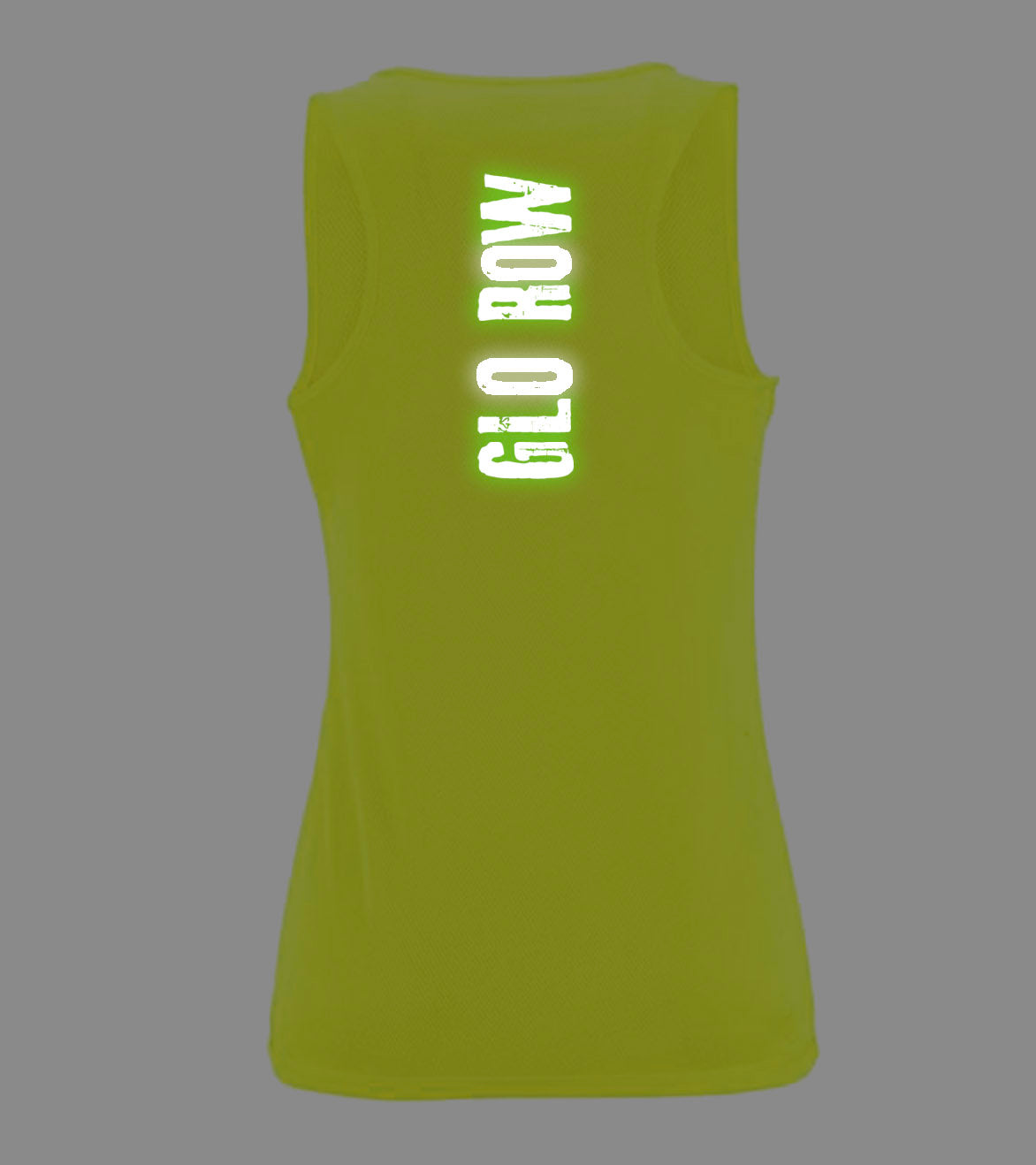 Glo Row Women’s Neon Yellow Tank