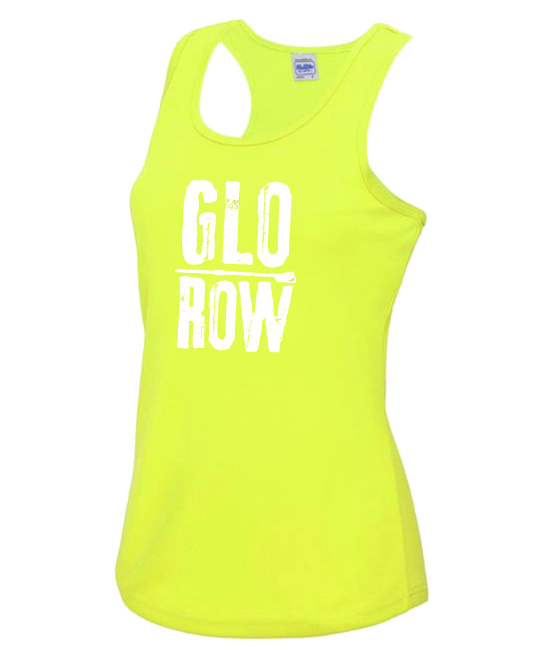 Glo Row Women's Yellow Racerback Vest