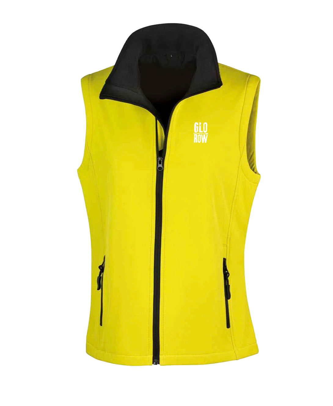 Women's Soft Shell Bodywarmer - Yellow