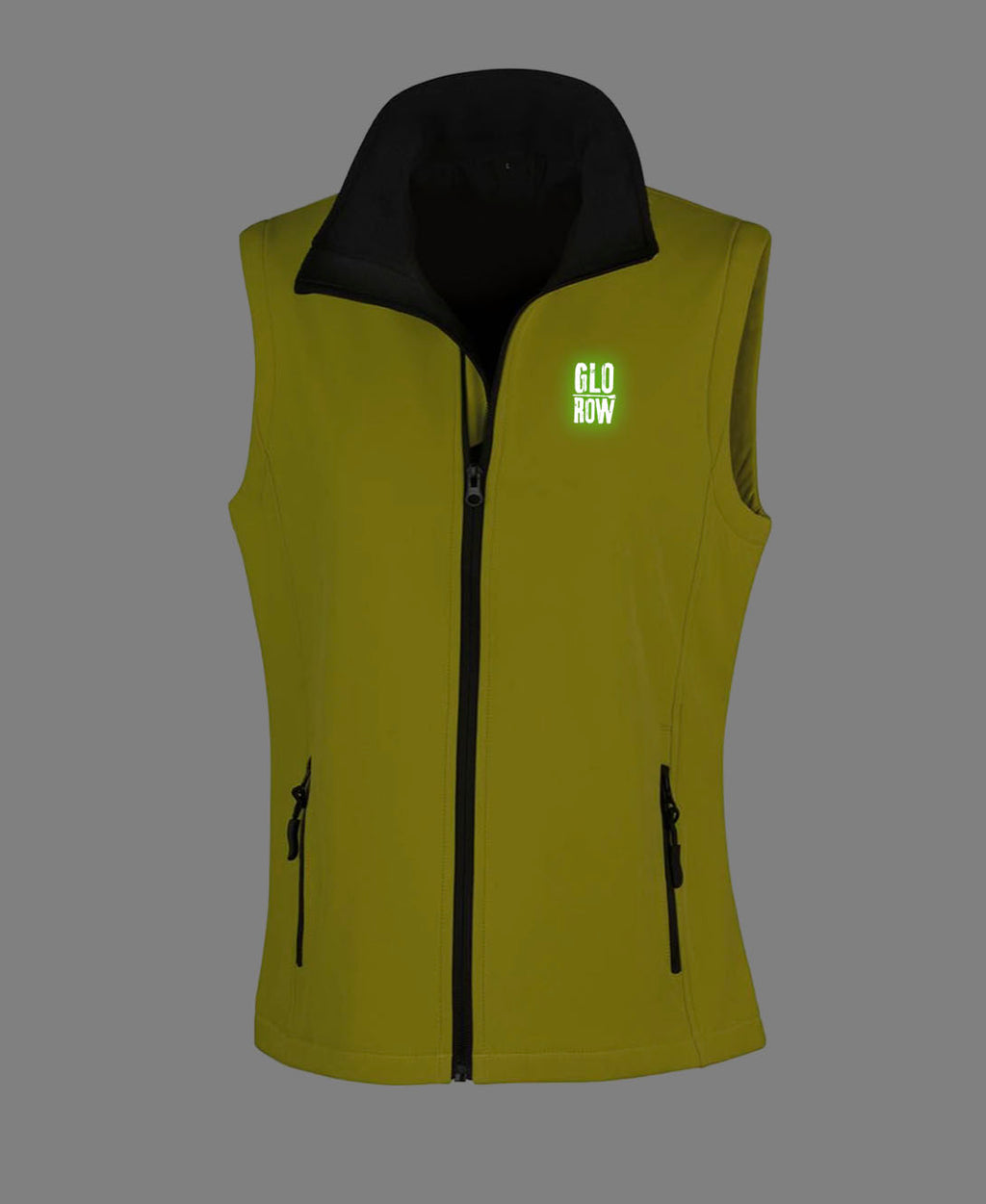 Women's Soft Shell Bodywarmer - Yellow