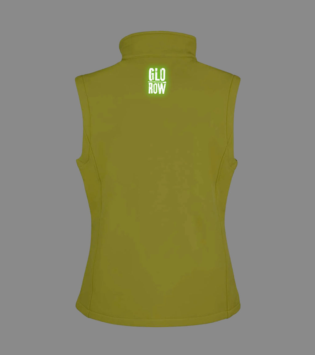 Women's Soft Shell Bodywarmer - Yellow