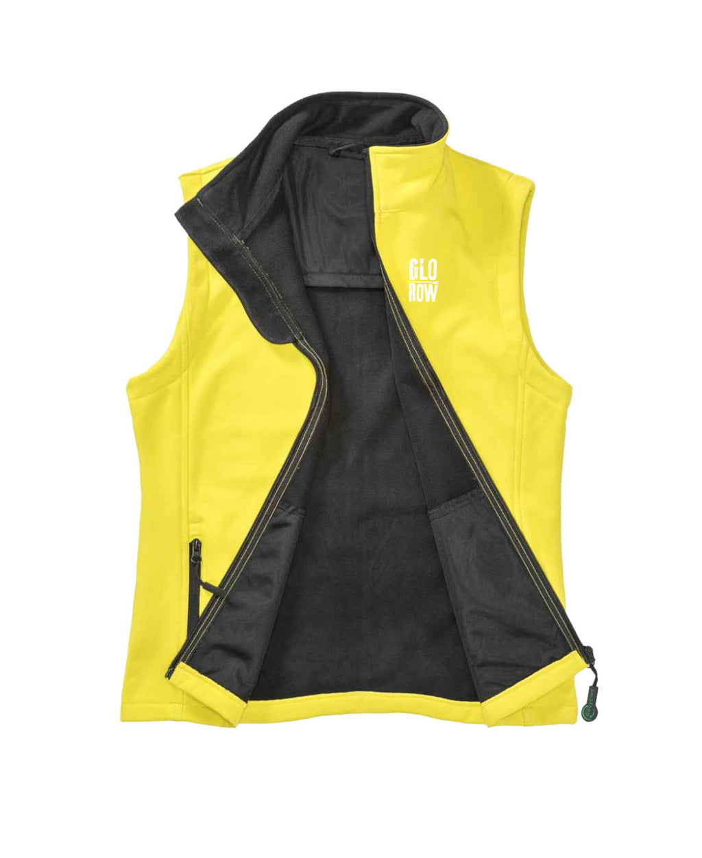 Women's Soft Shell Bodywarmer - Yellow