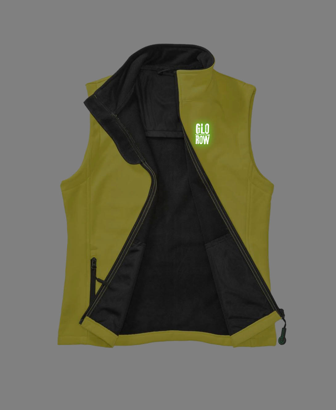 Women's Soft Shell Bodywarmer - Yellow